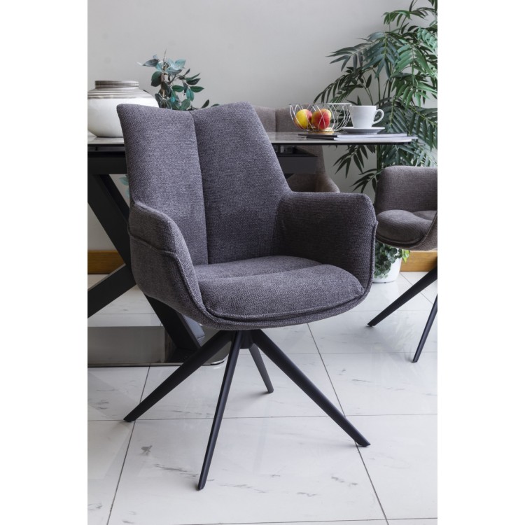 Arlo swivel armchair