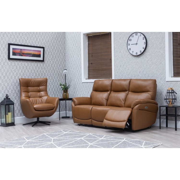 Torino half leather suite