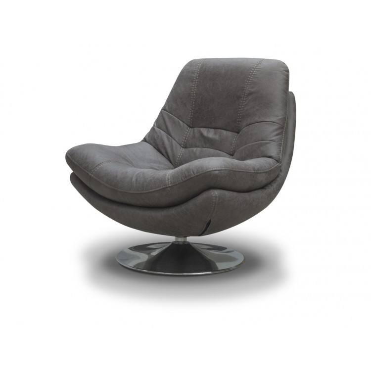 Axis swivel occasional chair