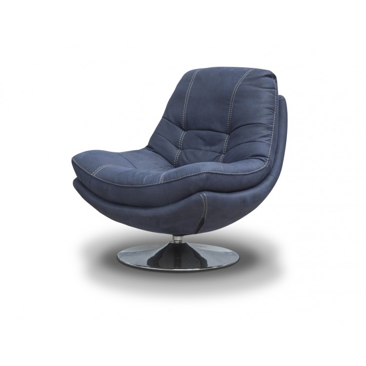 Axis swivel occasional chair