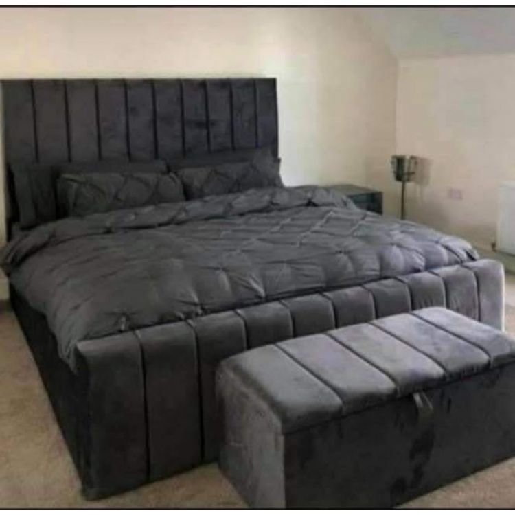 ORLANDO BED RANGE with footboard