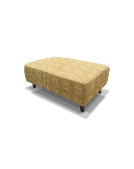 Poppy footstool & cushion set