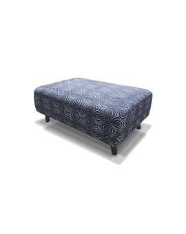 Poppy footstool & cushion set